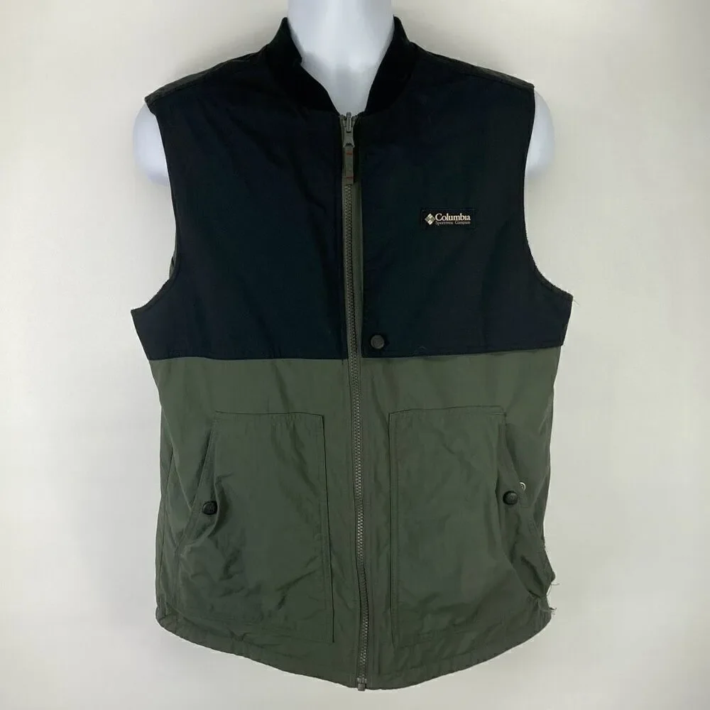 Columbia Reversatility Fleece Vest Mens Size Medium